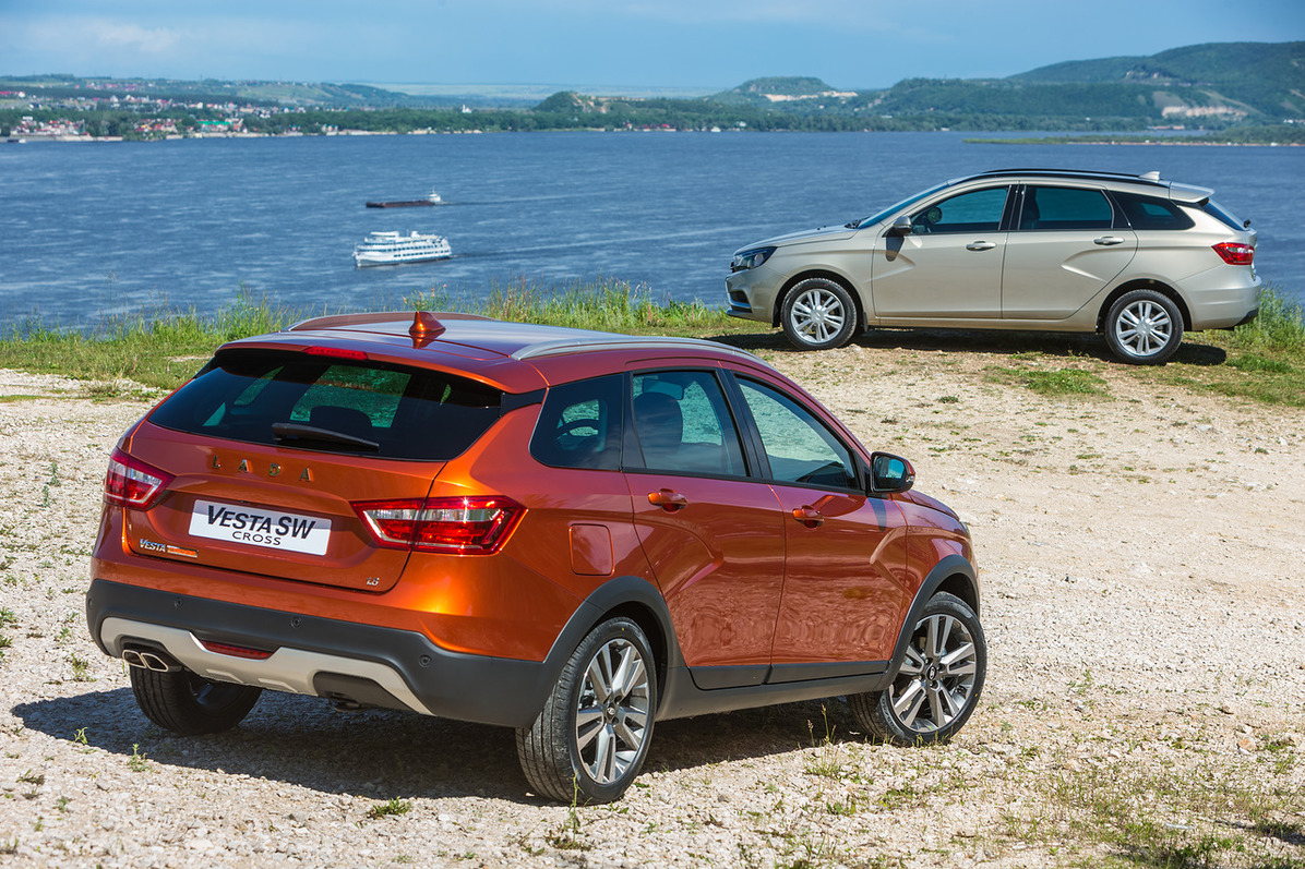 Первые официальные фото LADA Vesta SW!